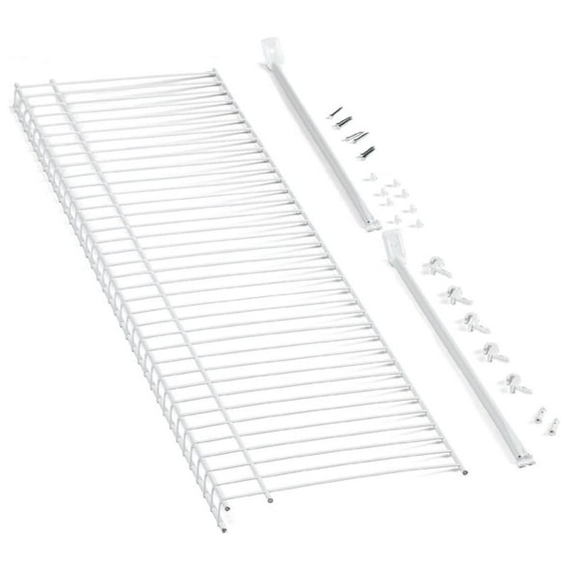 Closetmaid Wire Shelf Kit 3 Ft × 12 In-White