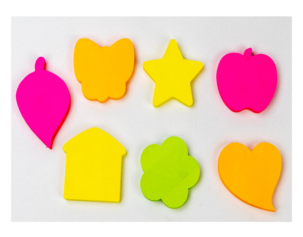 Eagle Unique Shaped Sticky Note Pads-Multicolor
