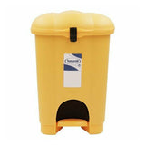 Waste Basket with lid - YellowSize: 20 x 22.5 x 29.7 cm.