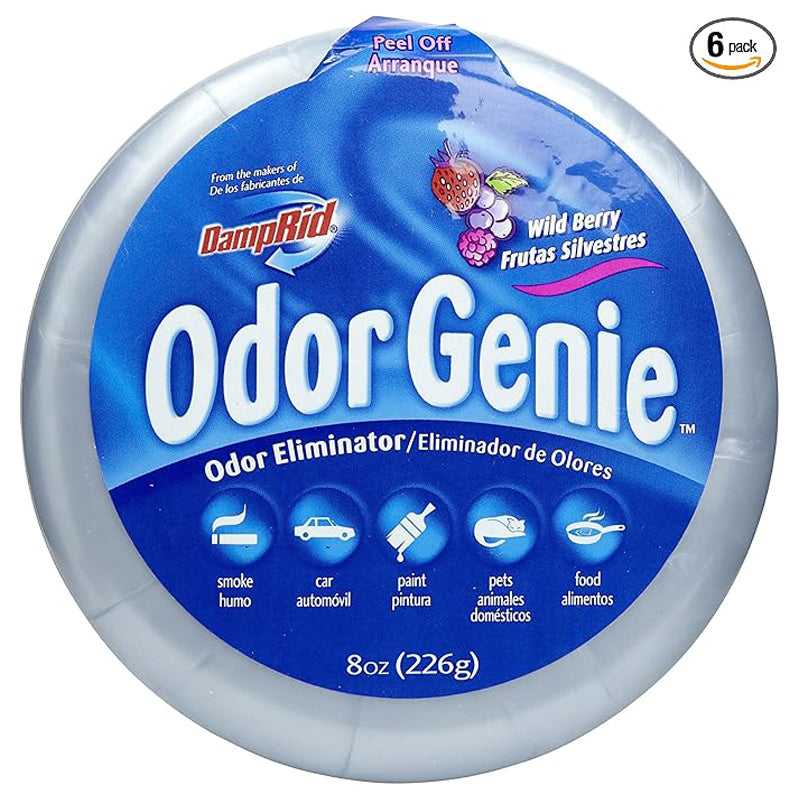 Damprid Wild Odor Genie Eliminator 8Ozfg69H - Blue