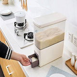 Rice Dispenser Food Storage Container Box 12kg