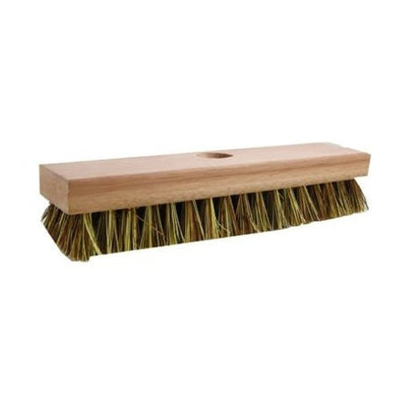 Quickie Pro Deck Scrub Brush-Wooden