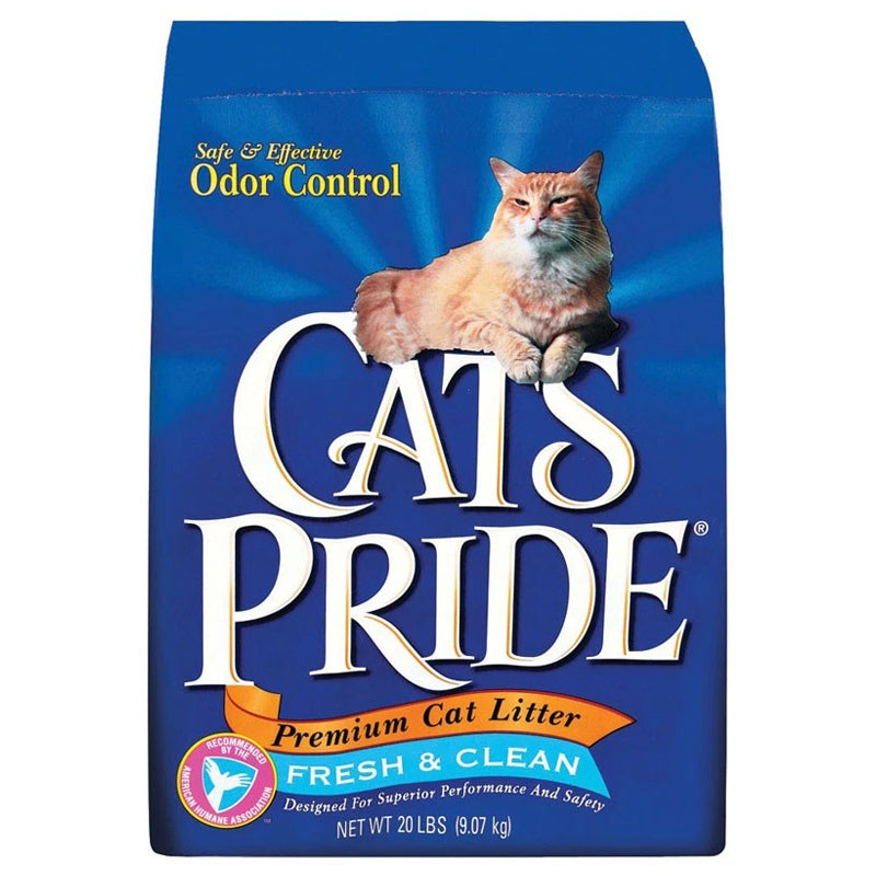 Cat'S Pride Premium Cat Litter 20Lb-Gray