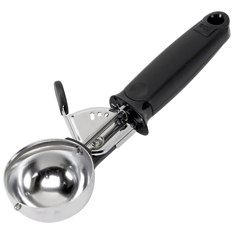 Goodcook Ice Cream Scoop Trigger Deluxe-Black&Silver