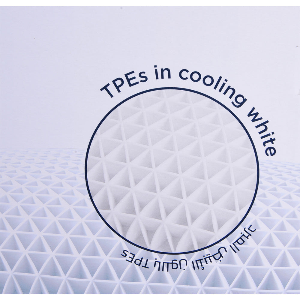 Intelligent pressure relief contour pillow
