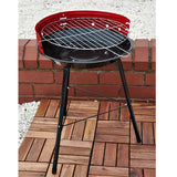 BBQ Half open charcoal grill