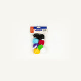 Power Line High-Quality Multicolor Craft Pom-Poms 45 Mm-Multicolor