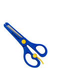 Power Line Spring-Loaded Student Safety Scissors Blue