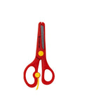 Power Line Spring-Loaded Student Safety Scissors Red