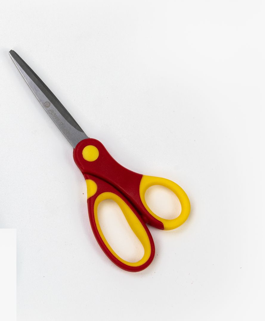 Power Line Craft And Office Scissor 6 Inch Red
