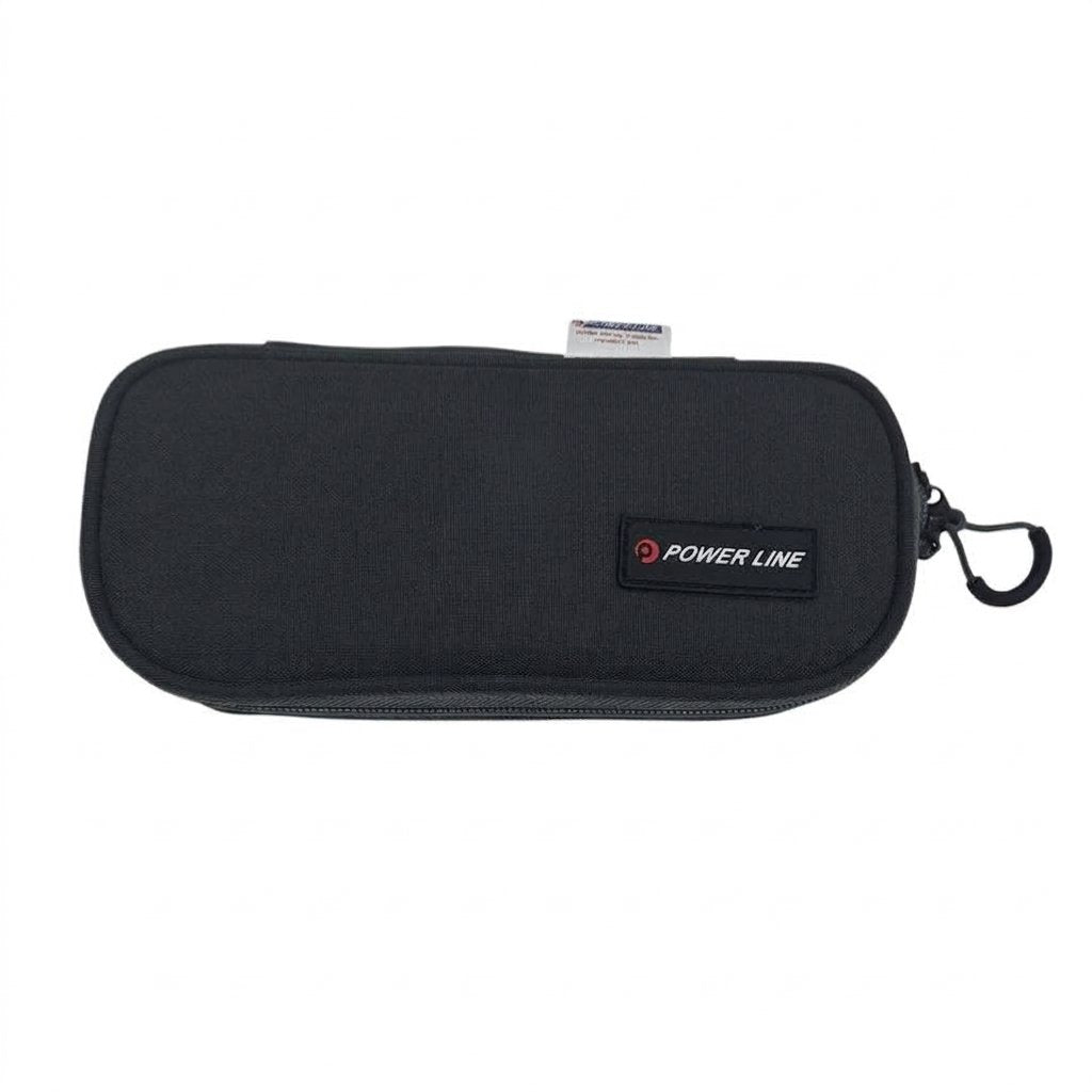 Power Line Top Quality Pencil Case-Grey