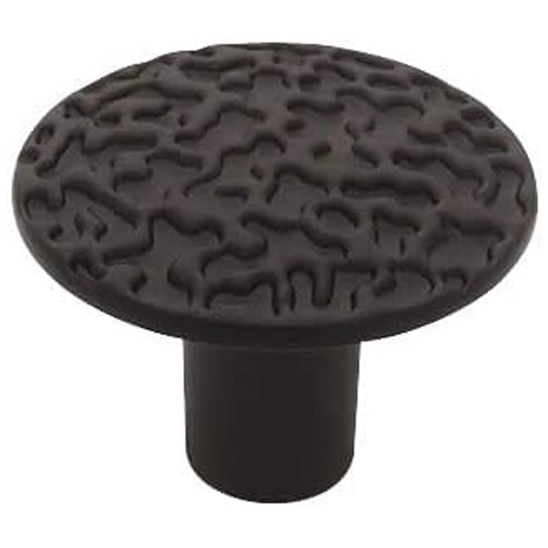Liberty Round Knob 1 1/8 Inch-Black