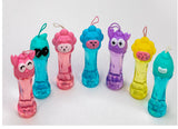 Power Line Cartoon Character Bubble Wands Slime Turquoise