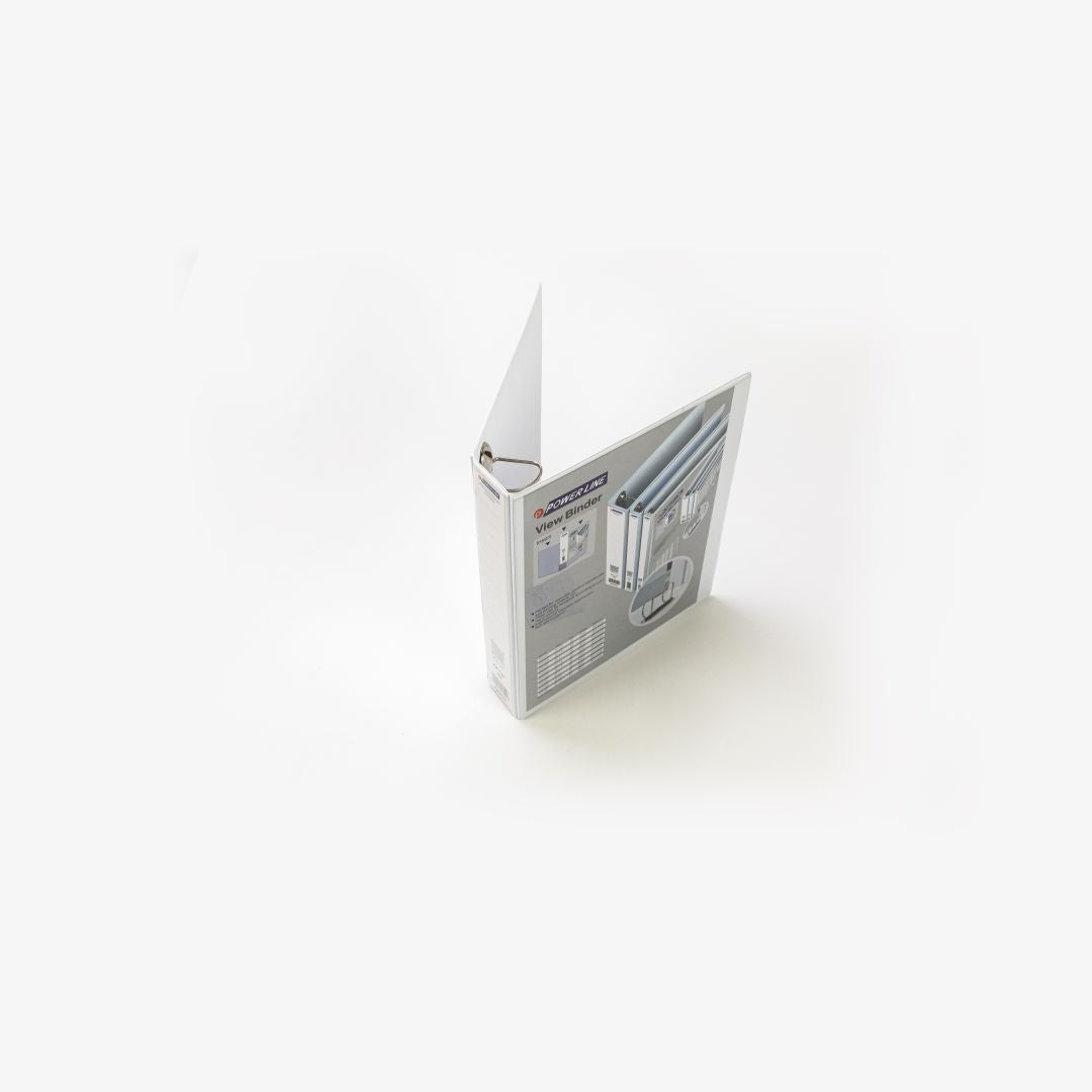 Power Line View Binder 1.5 Inch A4-White