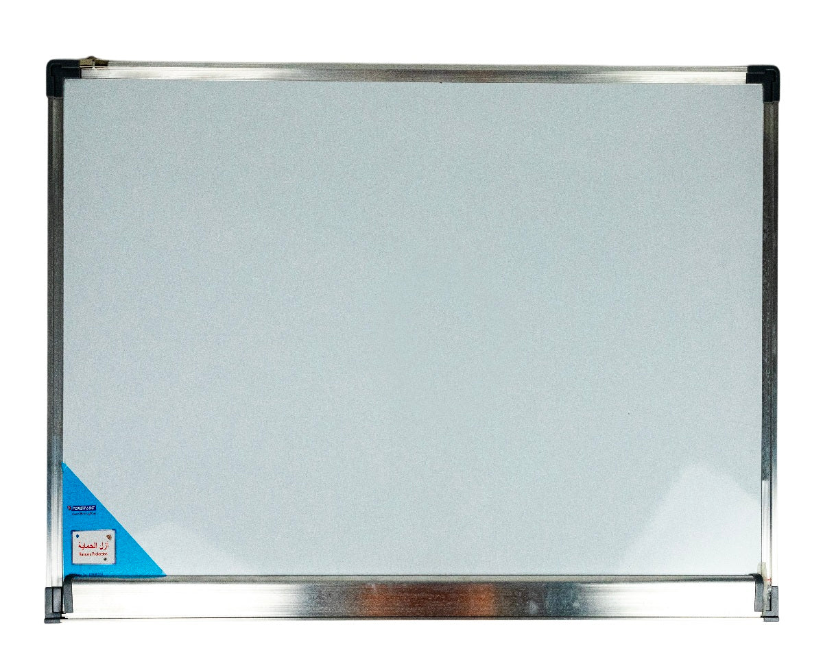 Power Line Magnetic Single-Sided Whiteboard 60X90-White