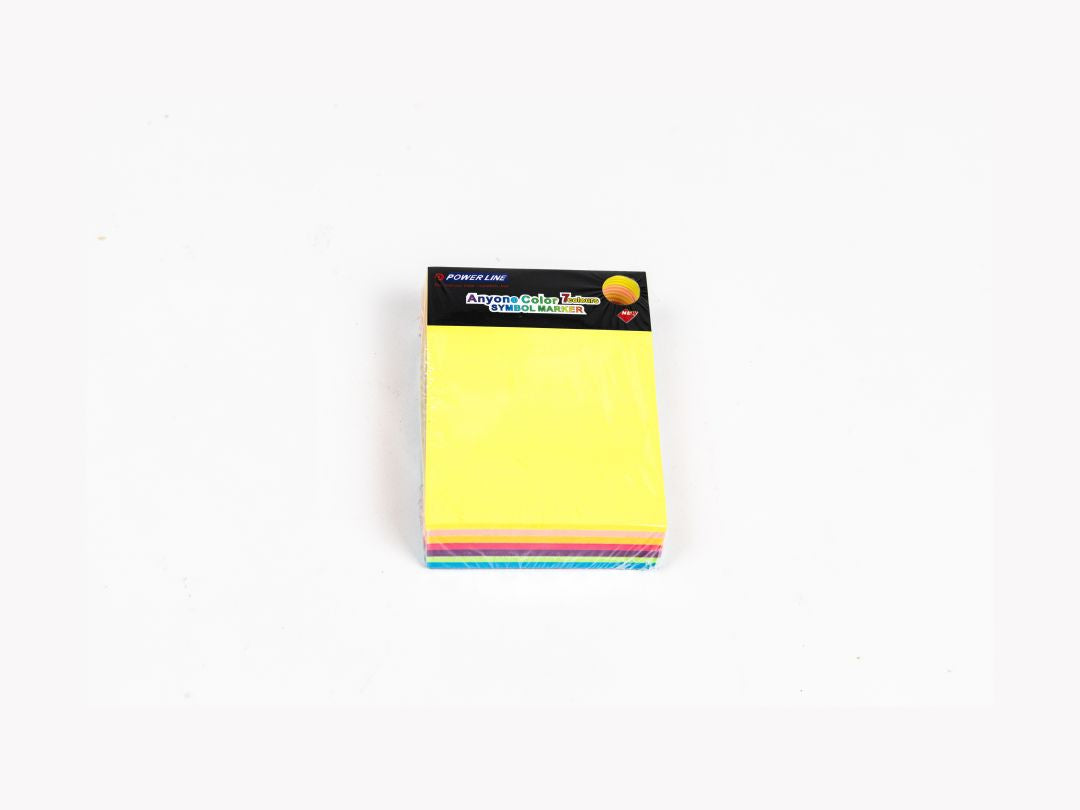Power Line Sticky Note Pad 3X4 In 280 Sheet-Yellow