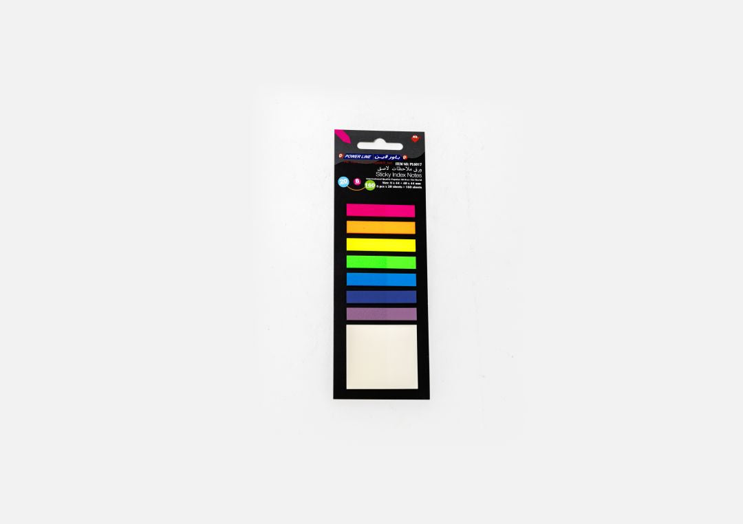 Power Line Sticky Index Notes Set -Multicolor