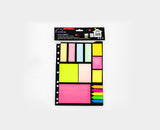 Power Line Organizer Sticky Notes Set-Multicolor