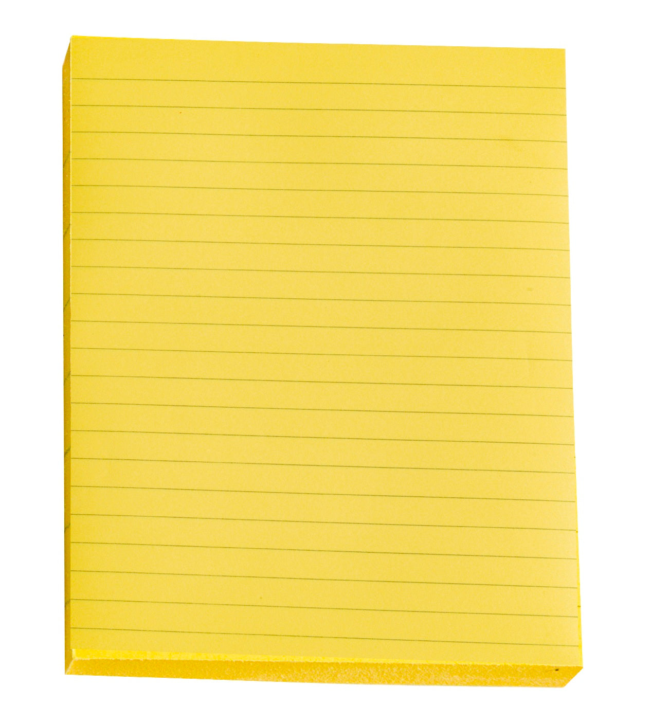 Power Line Sticky Note Pad 8X6 5O Sheet-Yellow