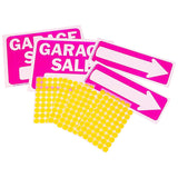 Hy-Ko Sign Kit Garage Sale-Pink And White