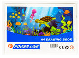 Power Line A4 Drawing Book-Multicolor