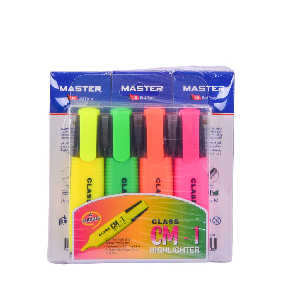 Pen and Highlighters set