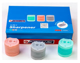 Power Line 4-In-1 Quad-Hole Pencil Sharpener Turquoise