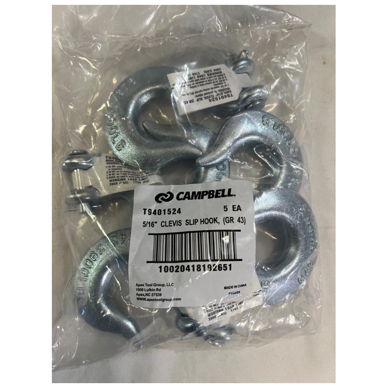 Campbell Clevis Slip Hook 5/16"-Silver