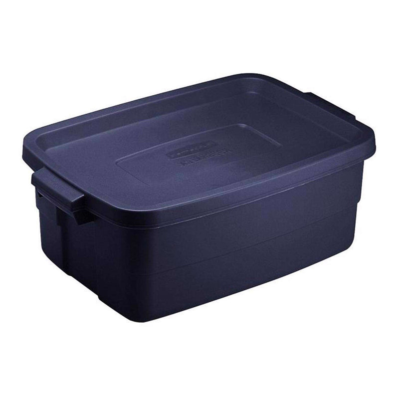 Rubbermaid Roughneck 3Gal Storage Tote-Navy Blue