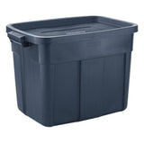 Rubbermaid Roughneck 18Gal Storage Tote-Black