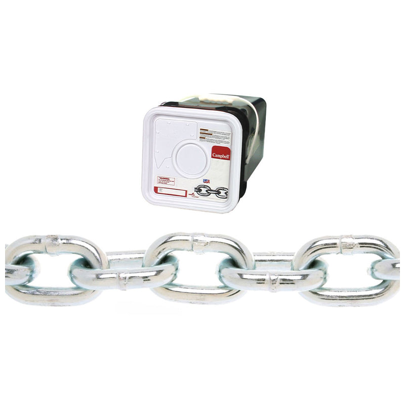 Campbell 1/4" Proof Coil Grade 30 - Silver