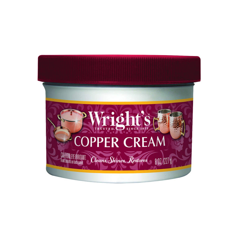 Wright'S Wright'S Copper And Brass Cream Cleaner 8Oz - Multicolor