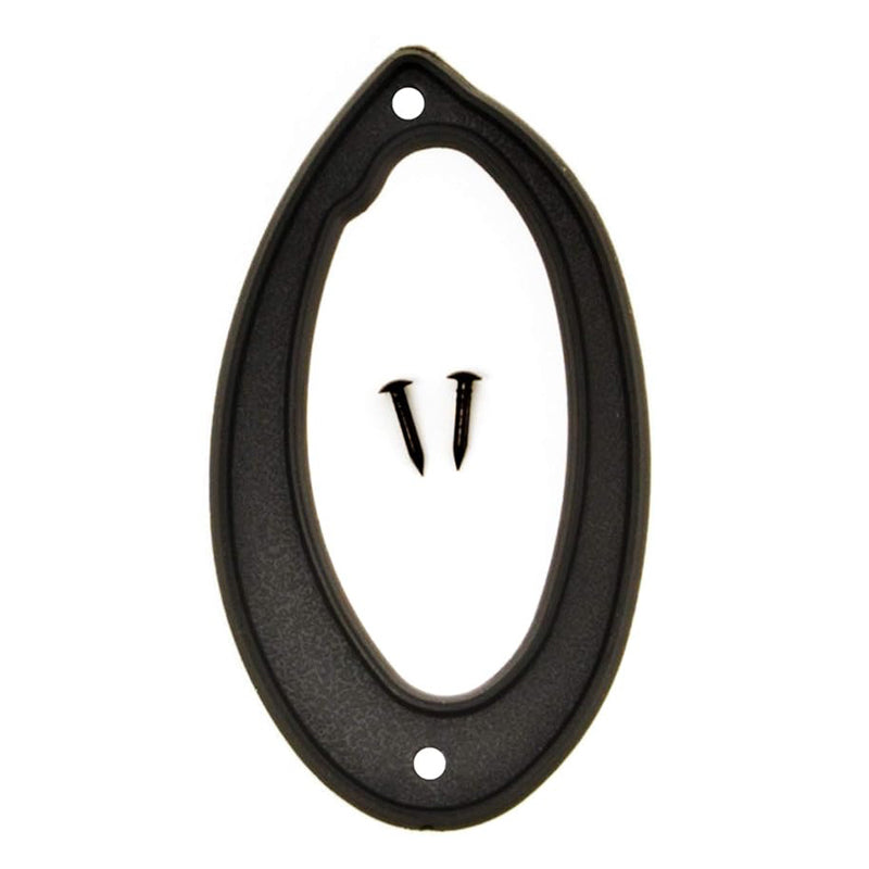 Hy-Ko Plastic Number 0 -Black