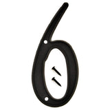 Hillman Plastic Number 6-Black