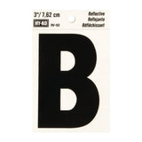 Reflective Black Letter - B