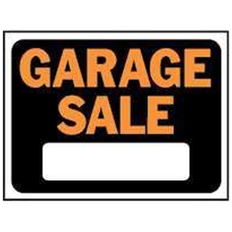 Hy-Ko Garage Sale Sign 9 X 12-Multicolor