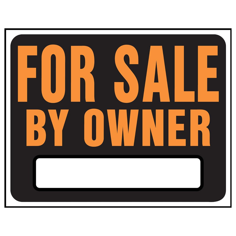 Hy-Ko For Sale Owner Sign-Orange