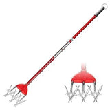 Original Garden Weasel Cultivator And Hand Tiller -Red