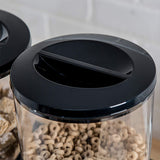 Cereal dispenser double - Black