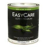 Easy Care Interior Semi Gloss Enamel Paint Neutral Base Quart-White