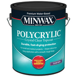 Minwax Polycrylic Satin Clear 1 Gallon-Clear