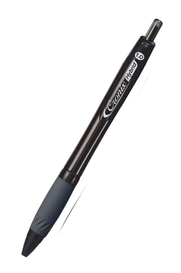 Cronix Halsa Gel 1.0 Mm Hybrid Gel Pen-Black