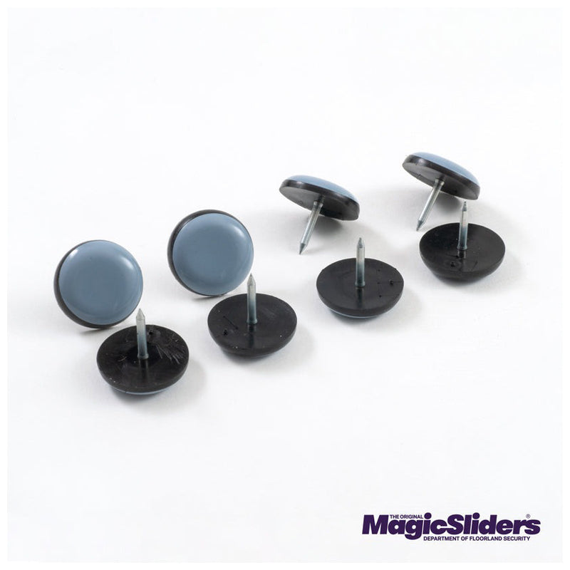 Magic Sliders Disc 22Mm W/Nail -White
