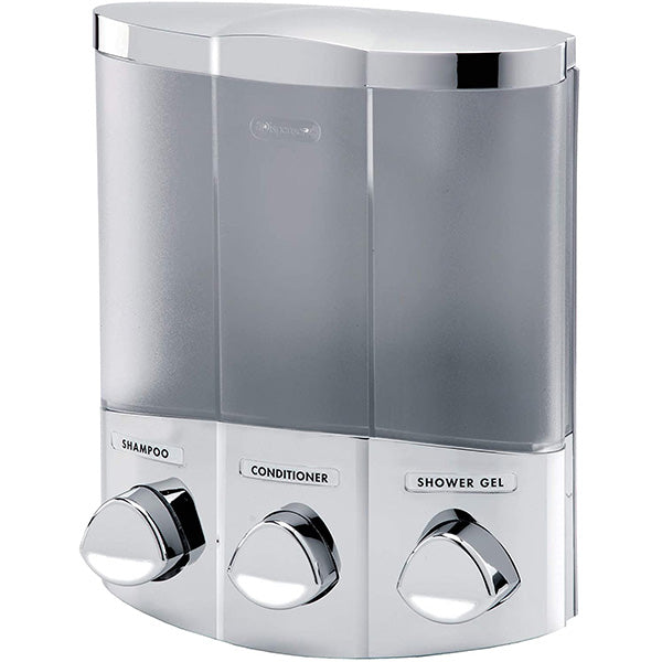 Shower dispenser 3 in 1 Chrome