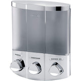 Shower dispenser 3 in 1 Chrome