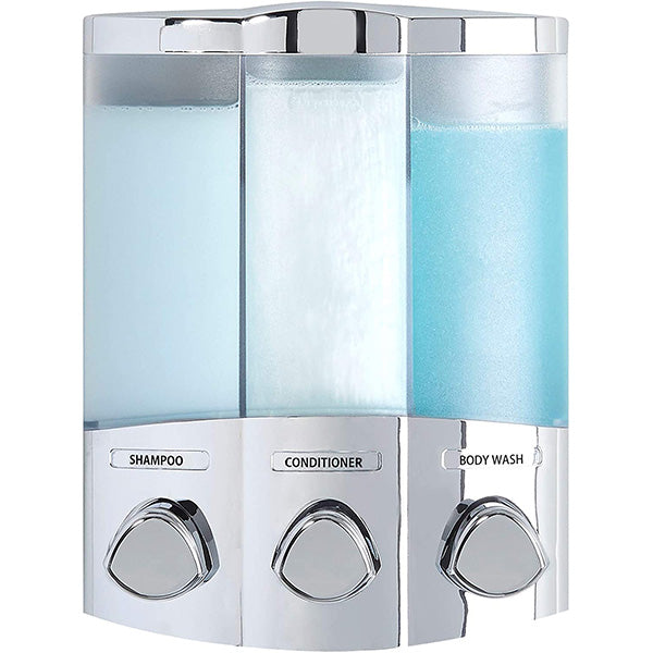 Shower dispenser 3 in 1 Chrome
