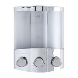 Shower dispenser 3 in 1 Chrome