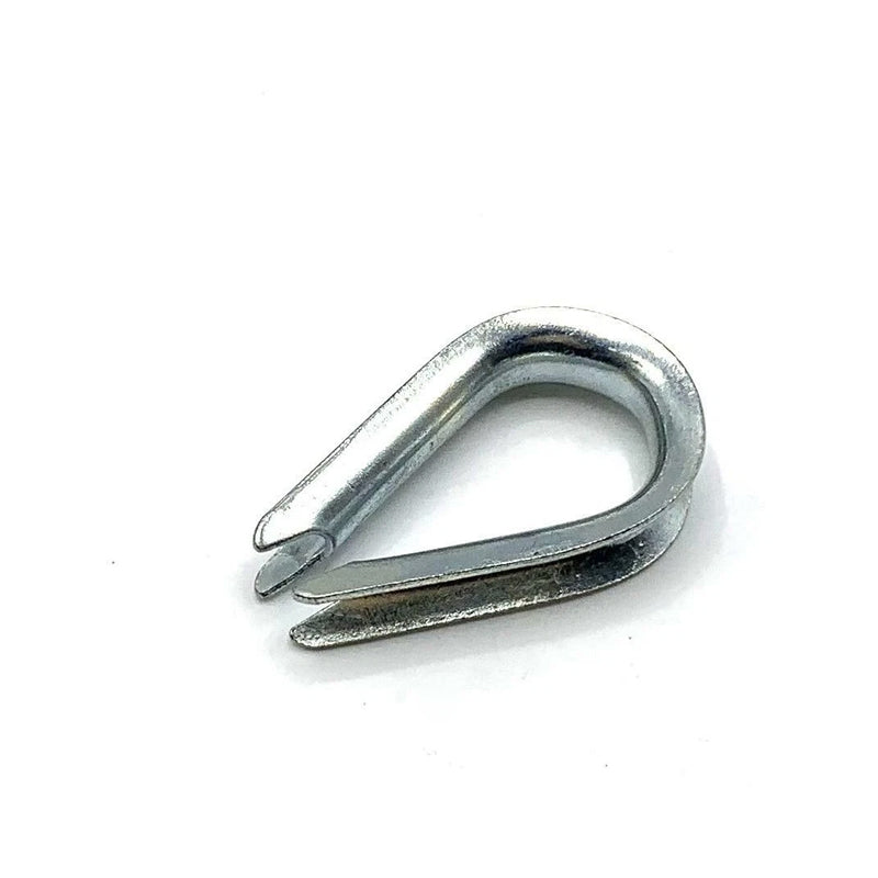 Campbell Wire Rope Thimble 1/4 Inch-Silver
