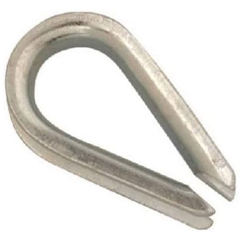 Campbell Wire Rope Thimble 3/16 Inch-Silver