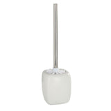 Toilet Brush with holder, White